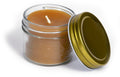 BeeTheLight Beeswax Jar Candle - 100% Pure USA Bees Wax in Glass Container with Cork Lid - Unscented - All Natural Light Honey S