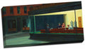 Panther Print Large Nighthawks Edward Hopper 1942 Canvas Print Art Poster 30 x 16 Inches (76cm x 41cm)