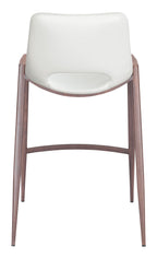 Zuo Modern Counter Chair (Set of 2) White Desi