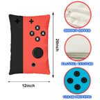 Undergo Double-Sided Printing Game Controller Throw Pillow Covers - Soft Gaming Pillow Cases Cushion Covers - 12 X 20 Inch Gamer