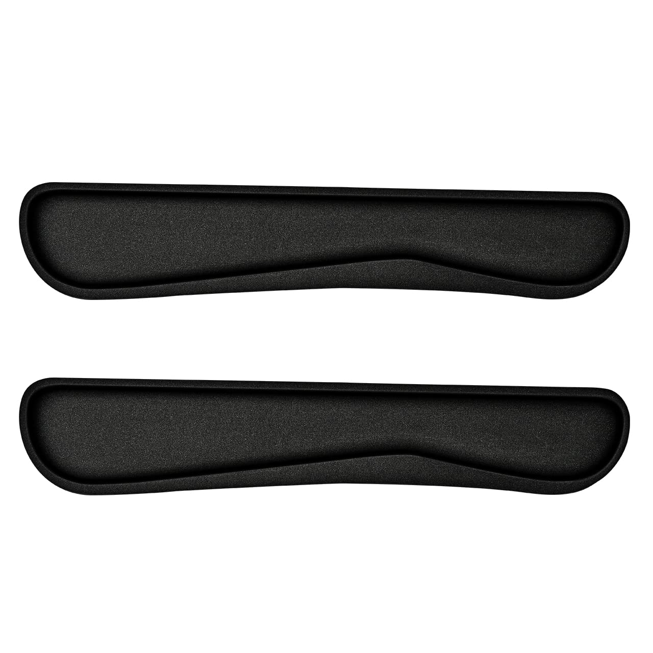 Qingler Keyboard Wrist Rest Pad 2 Pack, Memory Foam Computer Keyboard Pad, Easy Typing And Pain Relief For Computer, Laptop, Off