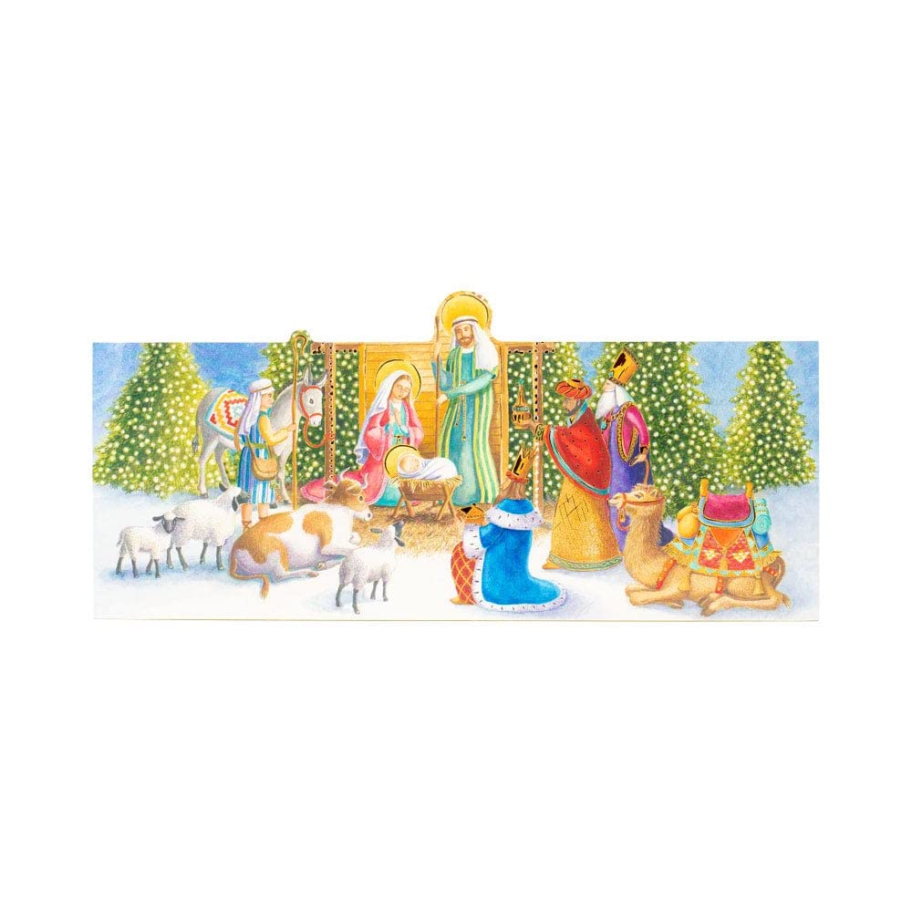 Caspari Nativity Advent Calendar - 1 Each