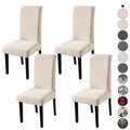 YISUN Dining Chair Covers, Stretch Removable Washable Dining Chair Protector Parsons Chair Slipcover for Hotel, Dining Room, Cer