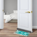 Maxtid Door Light Blocker Under Door Weather Stripping Room Essentials Grey Door Draft Stopper Gap Filler Door Cover Bottom Door Accessories Draft Seal Insulation Strip