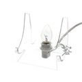 OnFireGuy 3-1/2 Lighted Clear Acrylic Display Stand Easel Qty 1