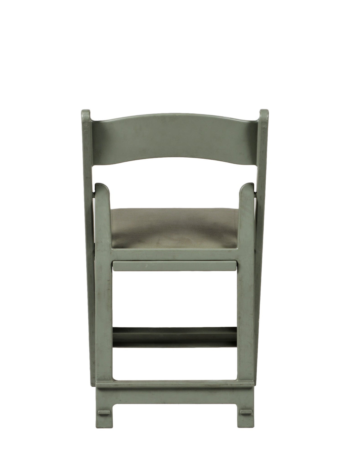 Commercial Seating Products Resin Flint Grey Folding Chairs, 4-Pack