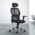 Cellbell Tauras Lite C100 Mesh High Back Office Chair/Study/Computer/Revolving/Desk Chair For Work From Home Metal Base Seat Hei