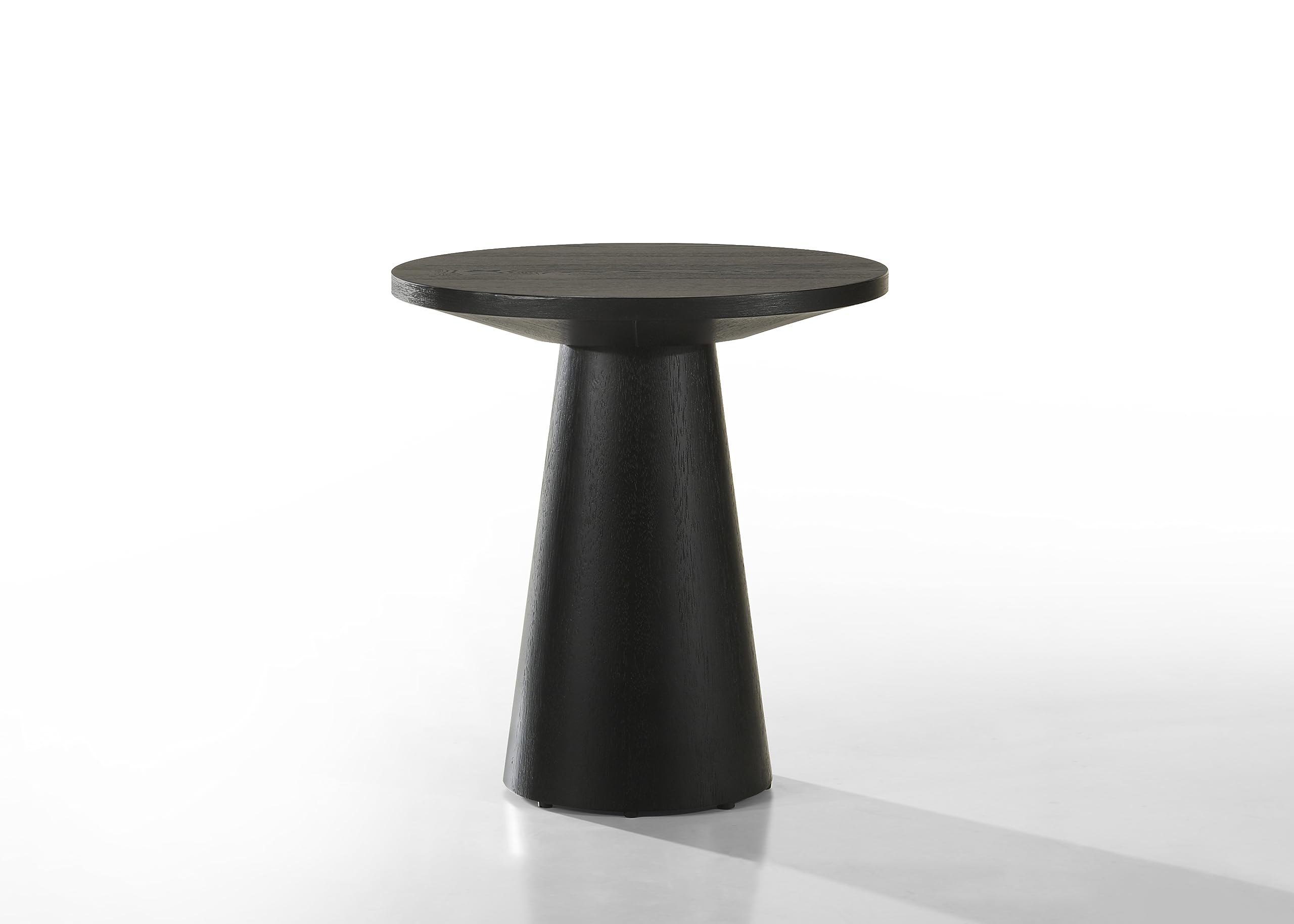 Jasper Ebony Black 20 Round Console Table