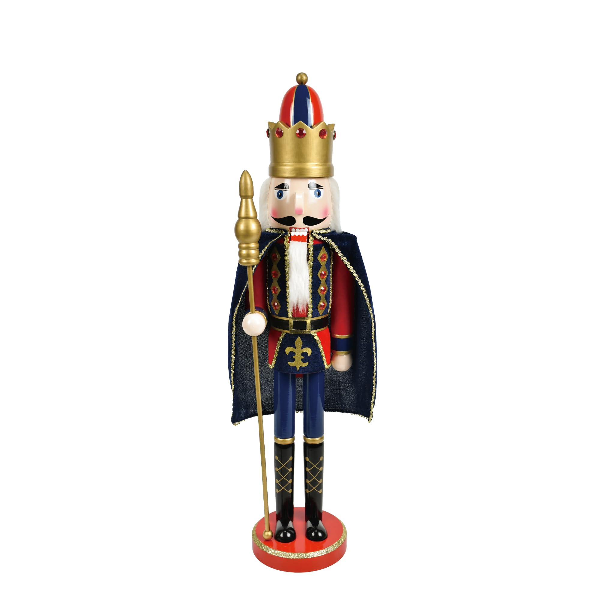 Jeco 24 Inch Nutcracker King with Cape