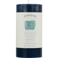 6 X 3 Crystal Journey Herbal Magic Reiki Charged Pillar Candle - Gratitude