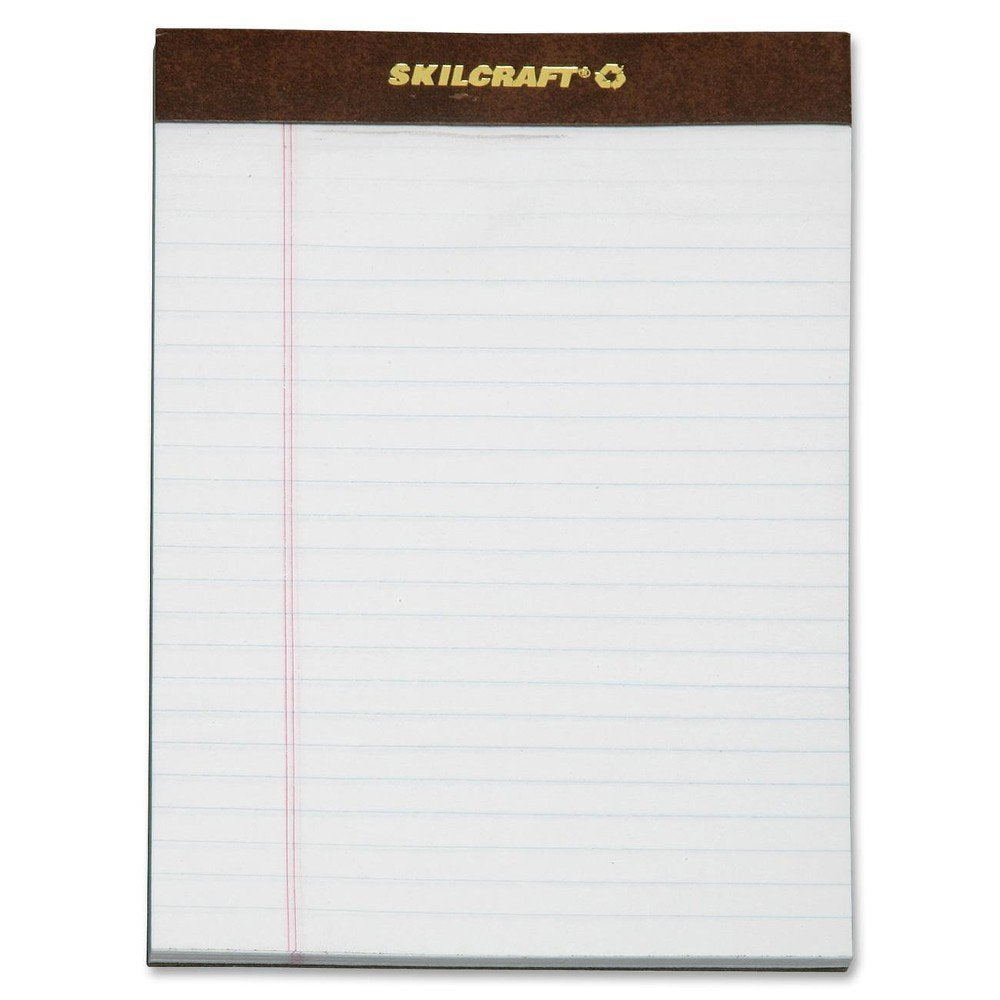 Skilcraft Perforated Writing Pads (Nsn3723107)