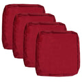 Sqodok Outdoor Cushion Covers Replacement, Water Resistant Patio Cushion Covers For Outdoor Furniture, 24X22 Outdoor Cushion Sli