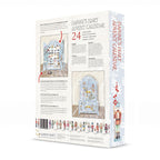 Daphne's Diary Reusable Advent Calendar | Cupboard Shape with 24 Drawers | Sustainable, Plastic-Free, Blue | Model DDADVENTS23