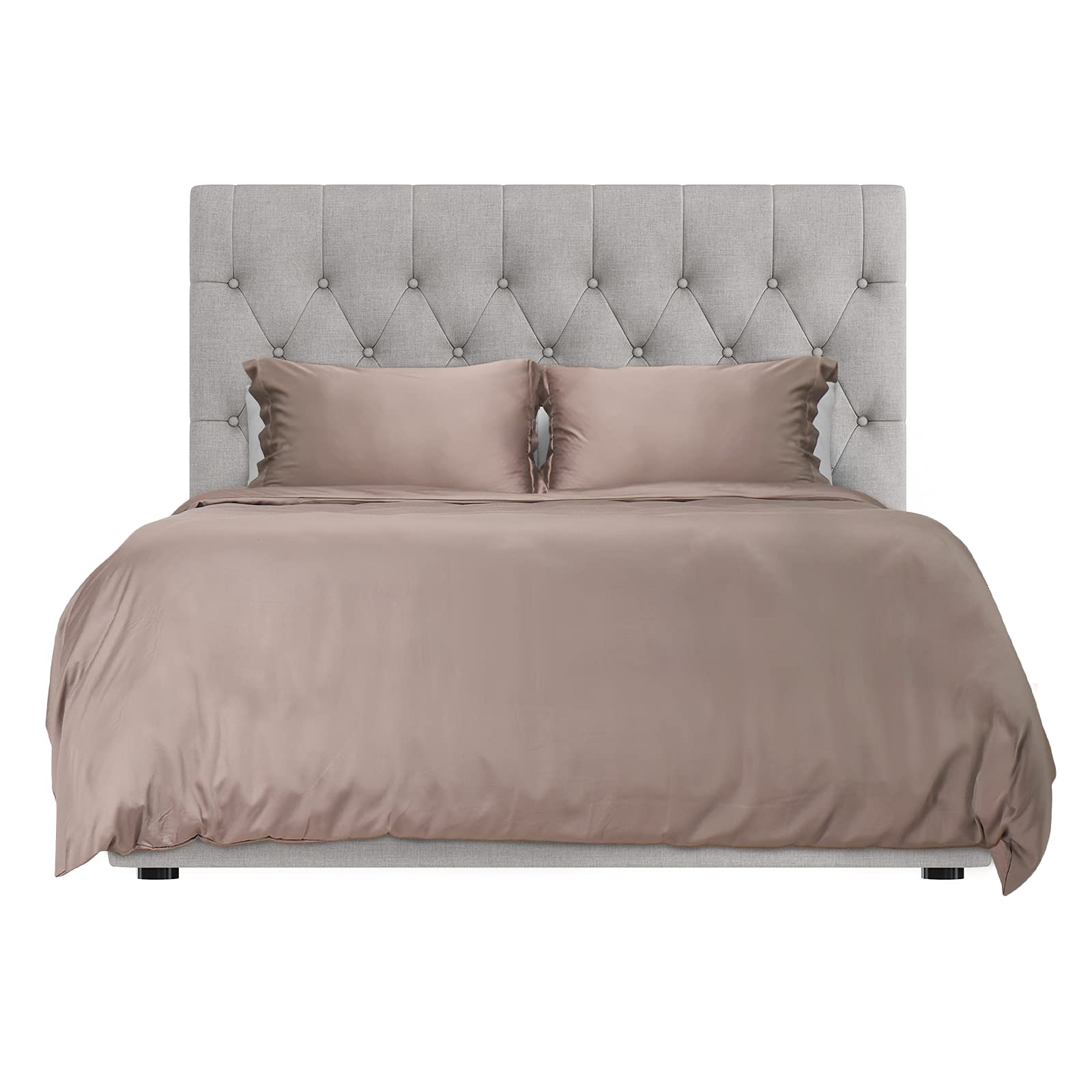 Hotel Sheets Direct Duvet Cover Bed Linen Set, 3 -Piece Set, Sand, Full