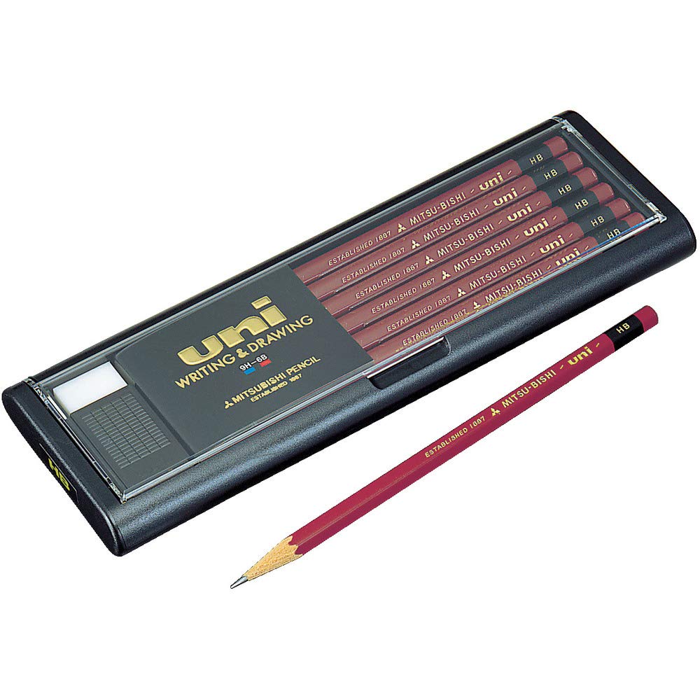 Uni Wooden Pencil - Hb - Box Of 12 (Uhb)
