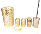 Daniel's Bath & Beyond Accessory Set Geneva, Gold