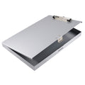 Storage Clipboard, 1/2' Capacity, 8-1/2W X 12H, Gray