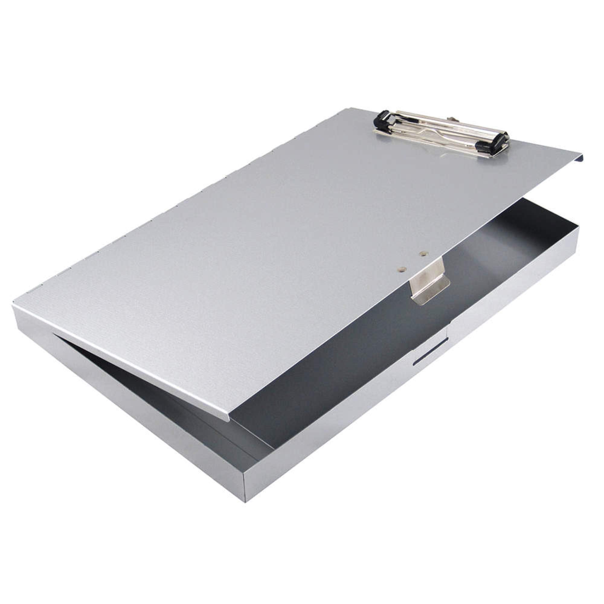 Storage Clipboard, 1/2' Capacity, 8-1/2W X 12H, Gray