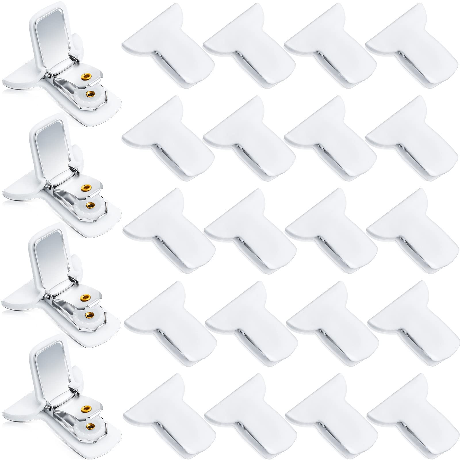 Padded Comforter Clips Duvet Clips White Padded Clips Blanket Fasteners to Secure Bedding for Preventing Comforters From Shiftin