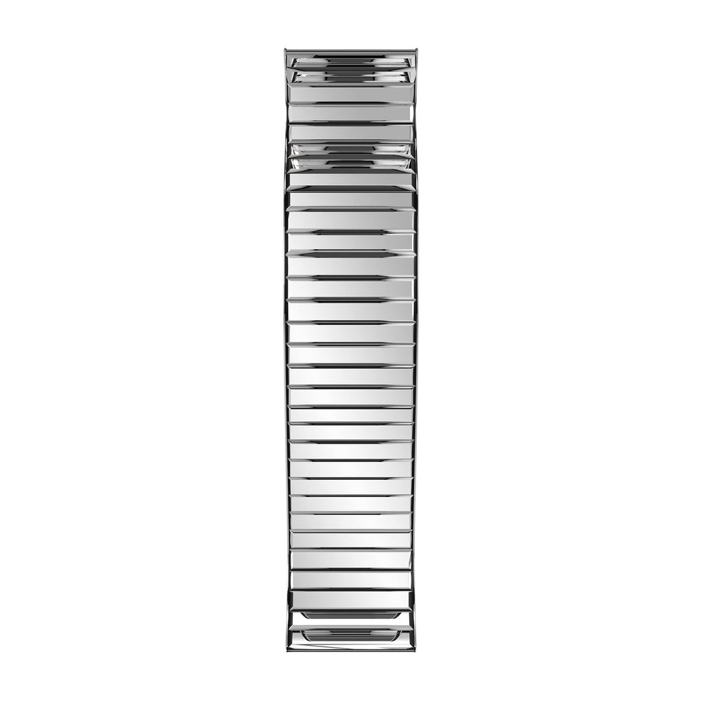 HomeRoots Glass/Wood Curvy Art Deco Style Mirrored Vase
