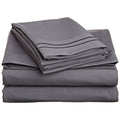 Elegant Comfort 4-Piece 1500 Premier Hotel Quality Bed Sheet Sets with Deep Pockets, Twin/Twin XL, Gray