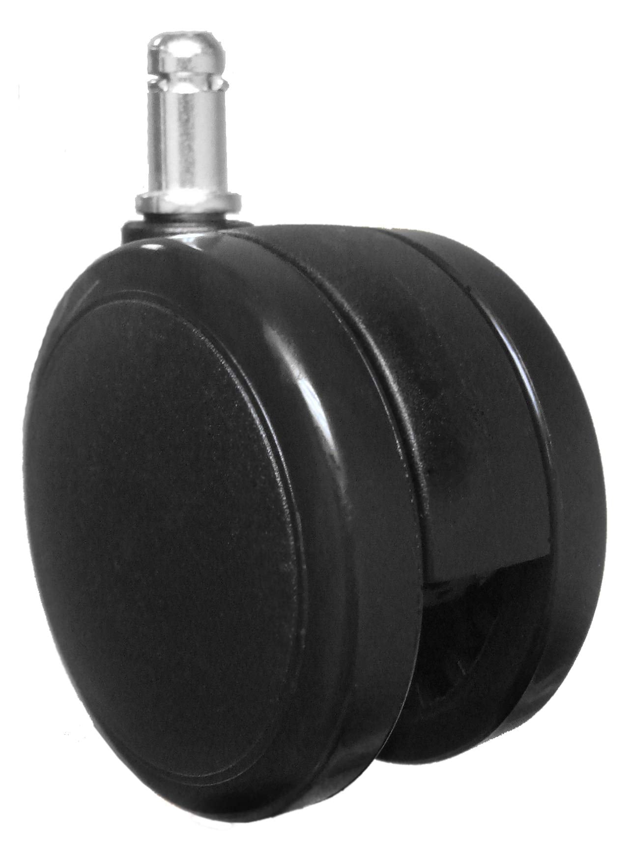 3'' (75mm) Extra Large Replacement Office Chair Caster Rollers - ''Soft'' Wheels for Hard Floors (Set of 5) - S5111