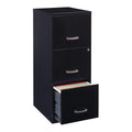 Lorell Soho 18' 3-Drawer Vertical File