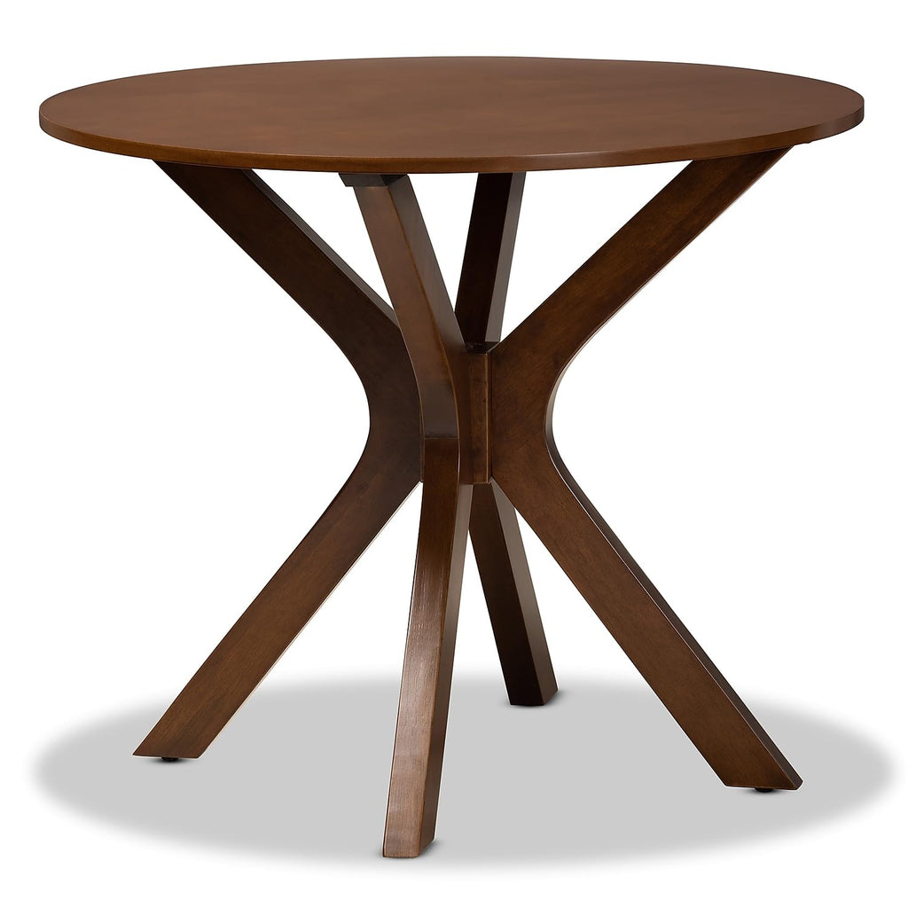 Baxton Studio Kenji 35.4-inch Dining Table, Walnut (168-10891-HiT)