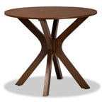Baxton Studio Kenji 35.4-inch Dining Table, Walnut (168-10891-HiT)
