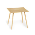 Furinno Small End Table, Square, Oak