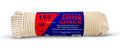 #8 1/4'' x 150 ft Scottie Cotton Clothesline, White