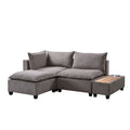 Lilola Home Lhf814002 Love Seats, Grey