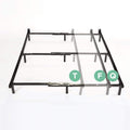 ZINUS Compack Metal Adjustable Bed Frame, 7 Inch Support Bed Frame for Box Spring and Mattress Set, Twin/Full/Queen, Black