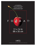MCS 11x14 Inch Format Frame, White (12444)