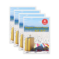 KikoSkool Magnetic Picture Frames, 4 Pack,Holds 8.5 x 11 Fridge Magnets Photos Frame, Magnetic Photo Pocket Perfect for Displayi