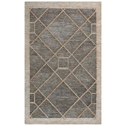 Rizzy Rugs Vista Brown 7'9"X9'9" Tufted Recycled Polyester Rug