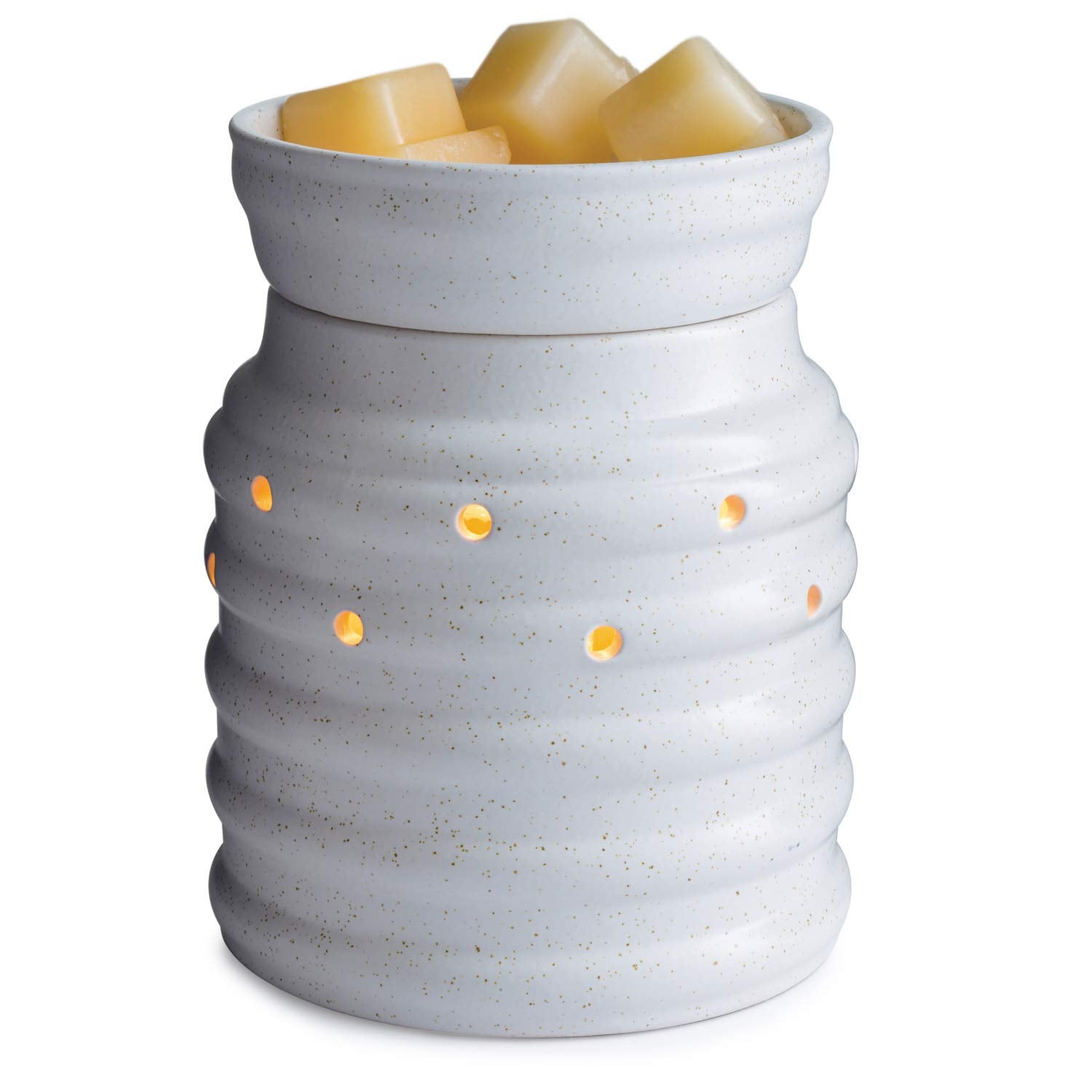 Candle Warmers Etc. Illumination Fragrance Warmer- Light-Up Warmer for Warming Scented Candle Wax Melts and Tarts or Essential O