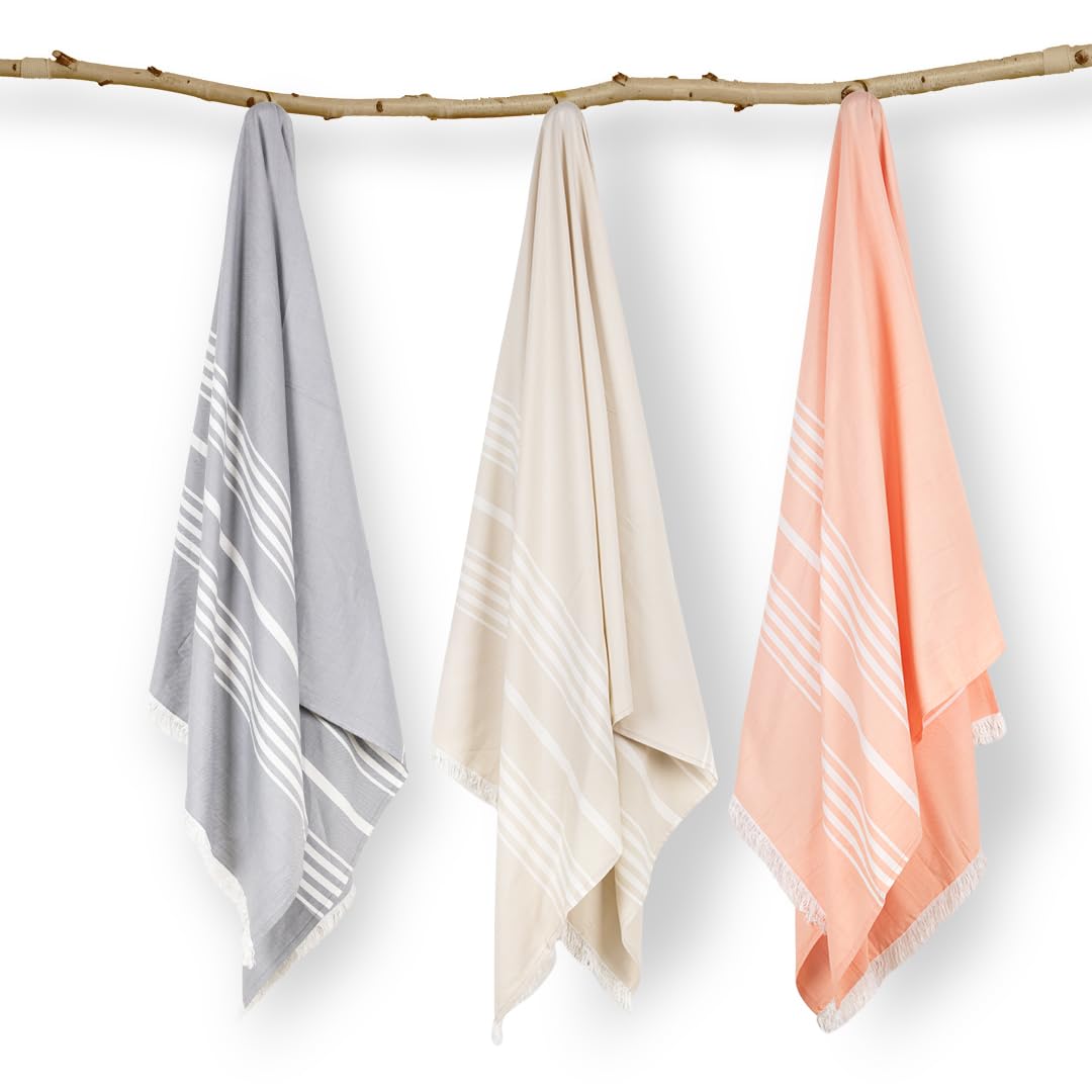 Mush 100% Bamboo Large Bath Towel | Ultra Soft, Absorbent, Light Weight, & Quick Dry Towel For Travel, Gym, Beach, Pool, And Yog