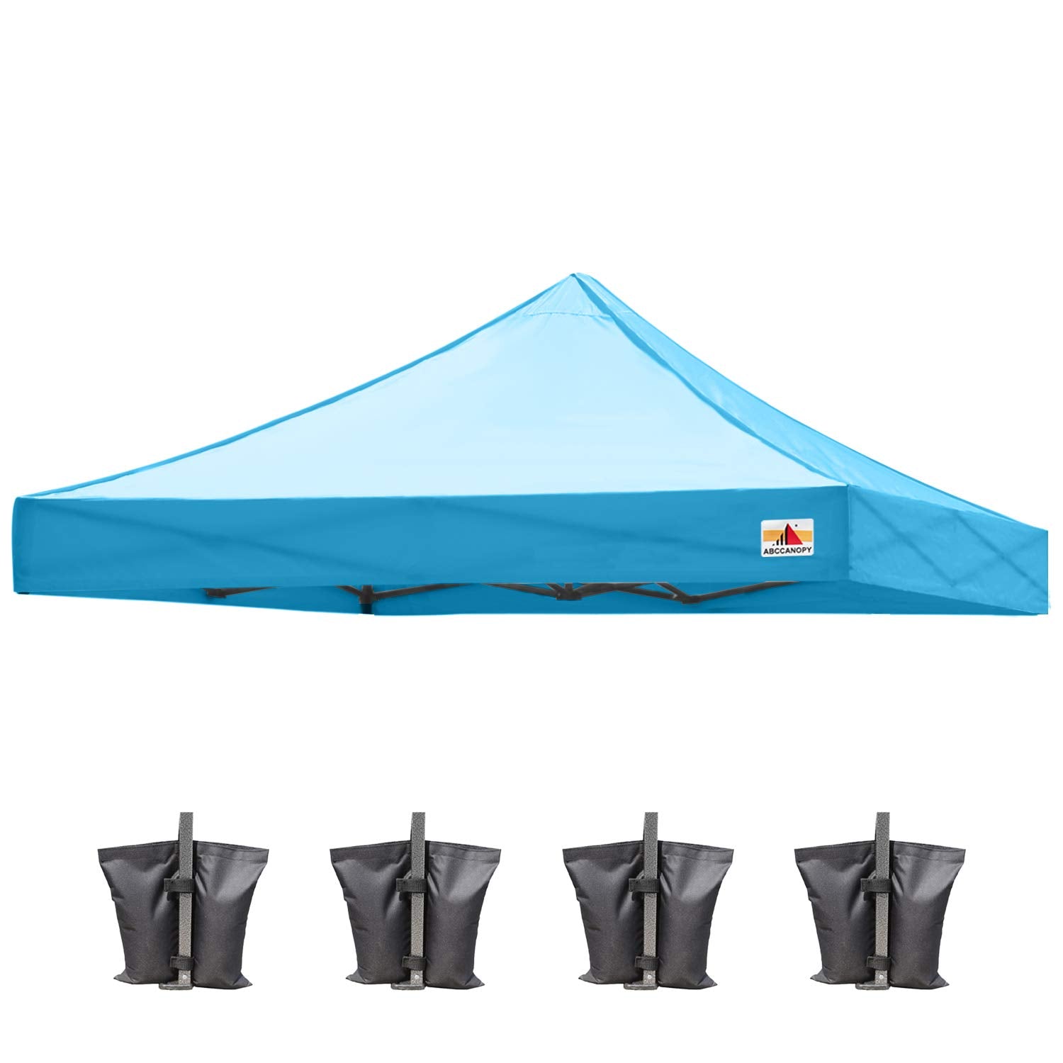 ABCCANOPY Replacement Canopy Top for Pop Up Canopy Tent (10x10, Sky Blue)