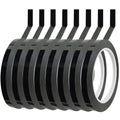 Wsper 8 Rolls Chart Tape 6Mm 1/4' Whiteboard Tape Self-Adhesive Vinyl Tape For Pinstripe Dry Erase Board Tapes Lines