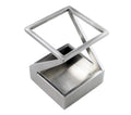 Artsondesk Modern Art Pen And Pencil Holder St203 Stainless Steel Silver Color Patented High-End Deck Accessory Desktop Pen Case