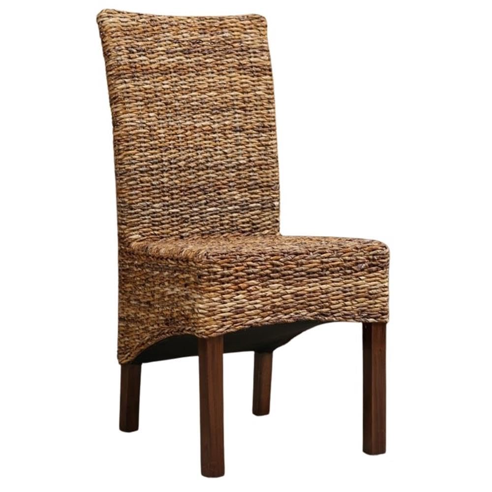 International Caravan Furniture Piece Gaby Woven Banana Dining Chair (Set Of 2)