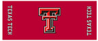 Collegiate Kwik-Covers Rectangle Plastic Table Covers, Bundle Of 2 (Texas Tech University, 8')