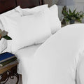 Elegant Comfort 3 Piece 1500 Thread Count Luxury Ultra Soft Egyptian Quality Coziest Duvet Cover Set, Full/Queen, White