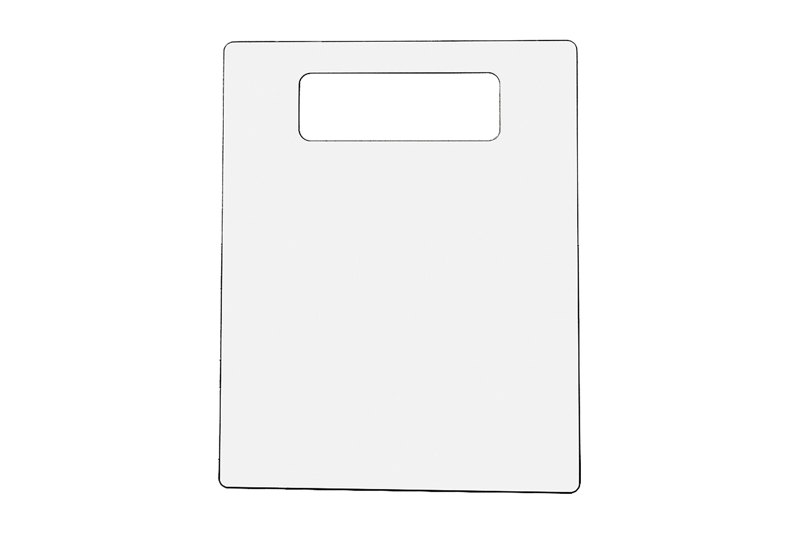 Marketing Holders Shirt Folding Board 8.5  x 12  Acrylic Laundry Organizer for Casual Wear Stores Clothing Stores Uniform Retail