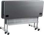 NPS 24 x 60 Flip-N-Store Training Table, Charcoal Slate