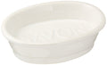 Abbott Collection 27-Savon Soap Dish, 5 inches L, White