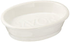 Abbott Collection 27-Savon Soap Dish, 5 inches L, White