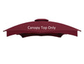 Replacement Canopy Top For Lowe'S 10' X 12' Gazebo #Tpgaz17-002C (Burgundy)