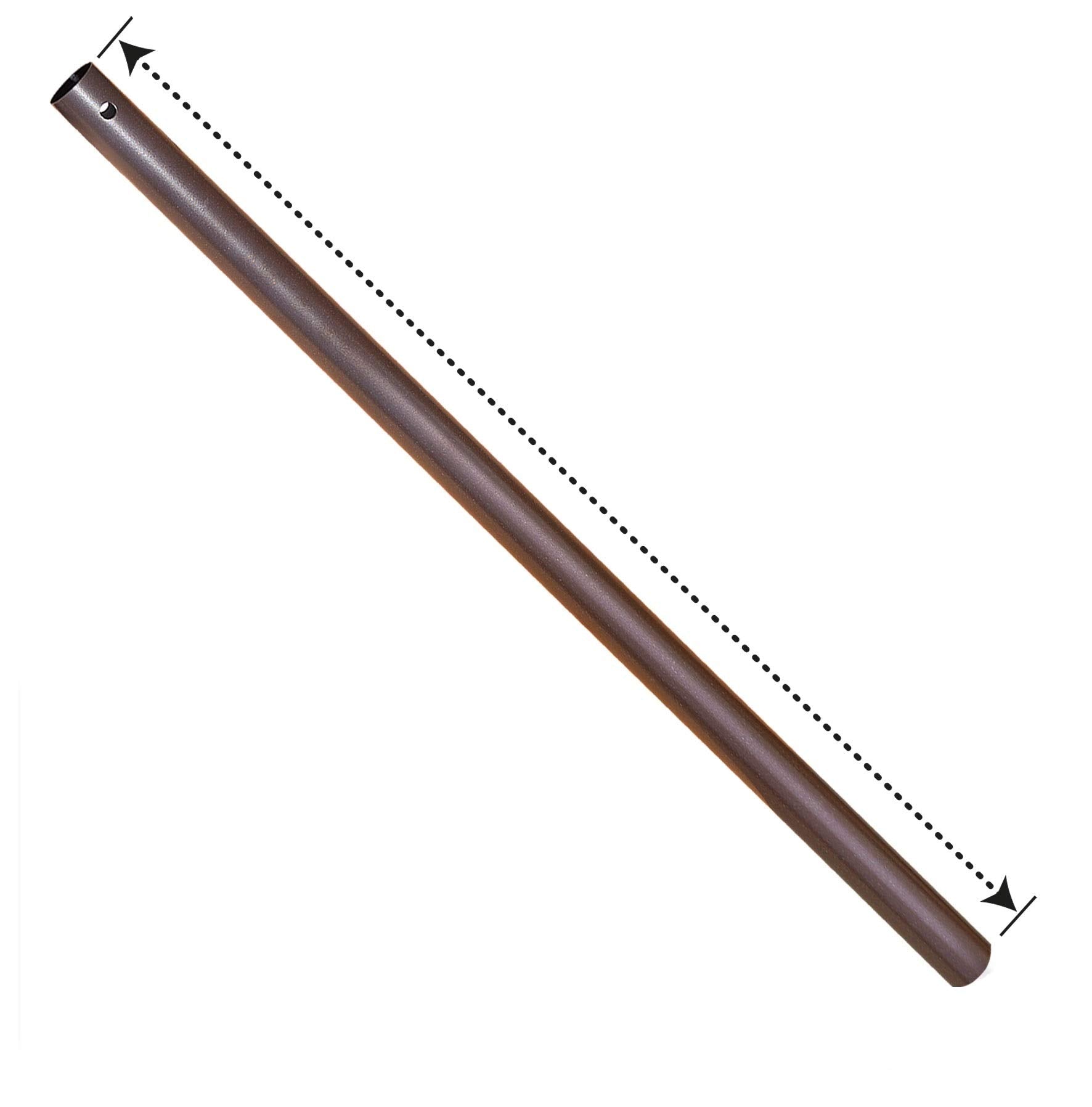 Strong Camel Patio Umbrella Steel Lower Pole Without Button (42.5')